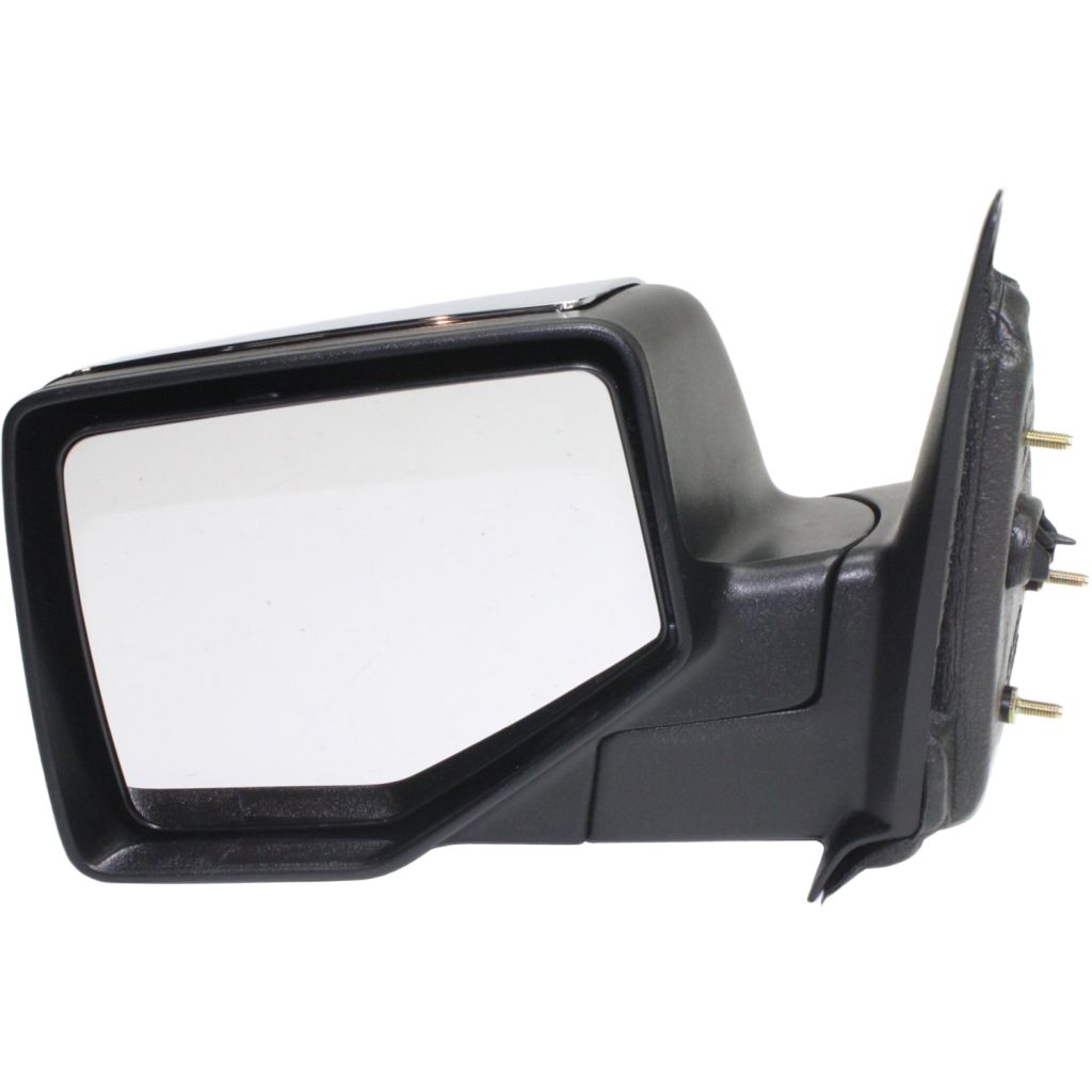FORD TRUCKS & VANS RANGER DOOR MIRROR LEFT (Driver Side) MANUAL (CHROME CVR) OEM#8L5Z17683EA 2006-2011 PL#FO1320315