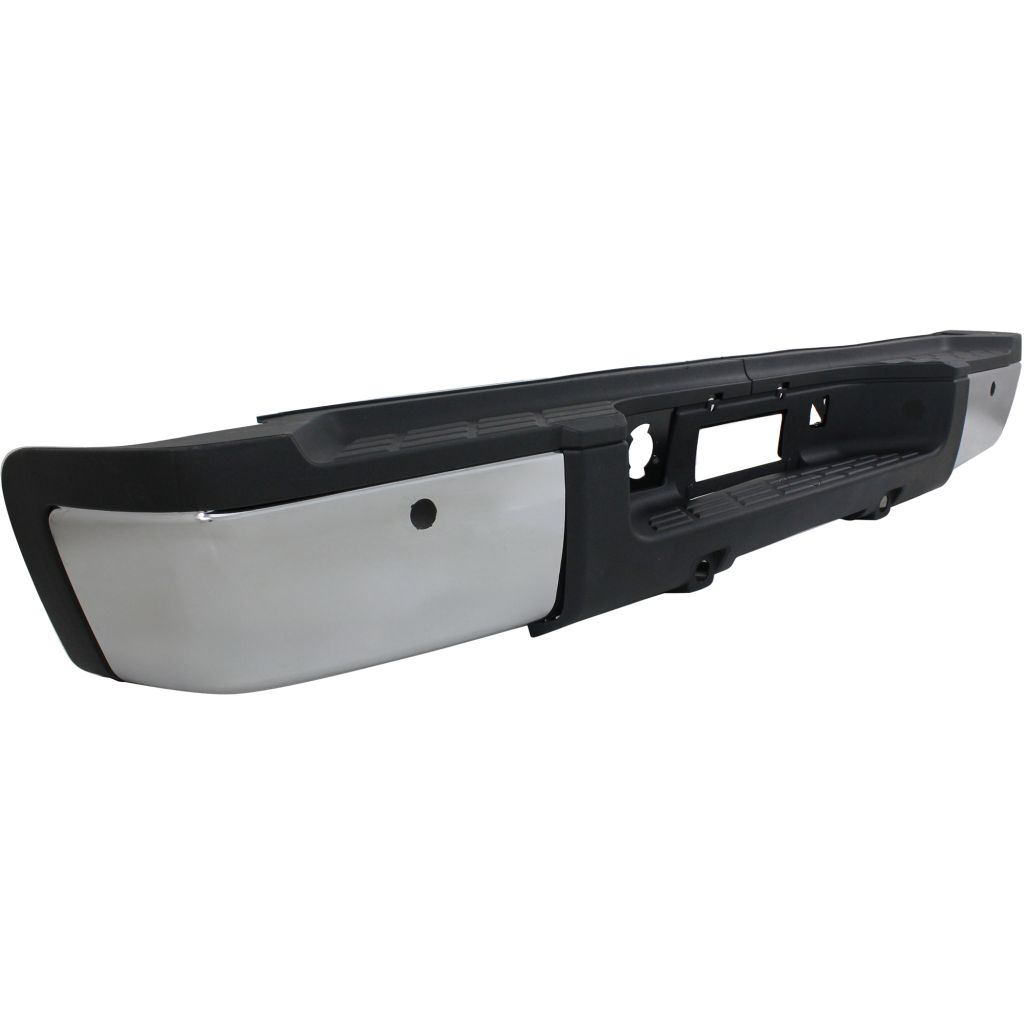 GM TRUCKS & VANS SIERRA/PU 2500/3500 (GMC) STEP BUMPER ASSEMBLY CHR(SINGLE REAR WHEEL) (W/SENSOR) OEM#20899361-PFM 2007-2010 PL#GM1103151