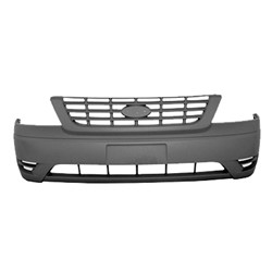 FORD TRUCKS & VANS FREESTAR FRONT BUMPER COVER ALL PRIMED (WO/CHR MLDG)(W/O FOG)(S/SE) **CAPA** OEM#3F2Z17D957RAA 2004-2007 PL#FO1000554C