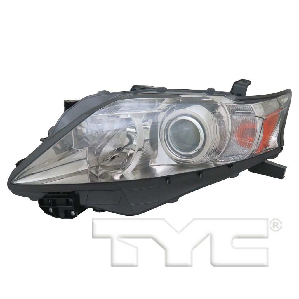LEXUS RX 350 HEAD LAMP ASSEMBLY LEFT (Driver Side) (HALOGEN)(CHR BEZEL)(CANADA) OEM#811500E050 2010-2012 PL#LX2502147