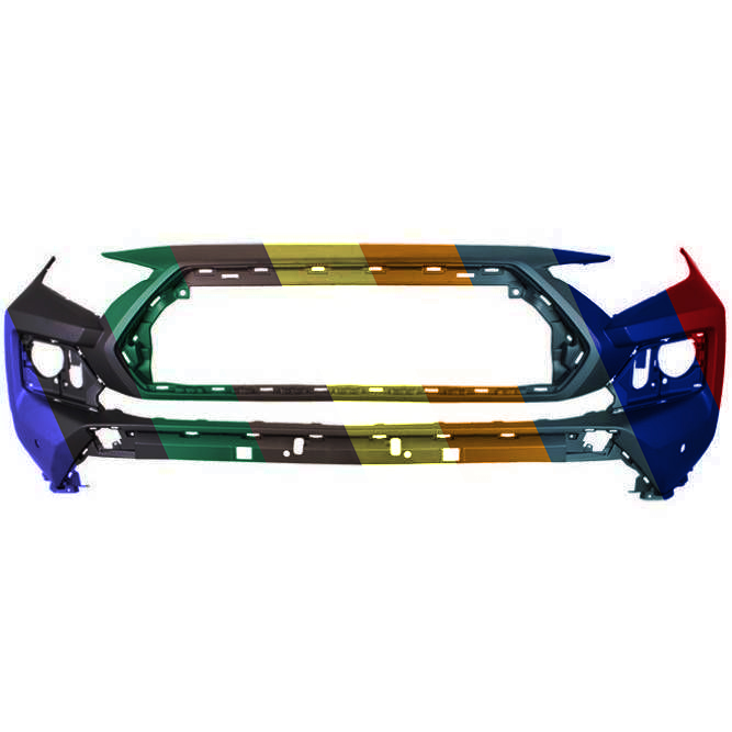 TOYOTA RAV4 FRONT BUMPER COVER PRIMED (W/SENSOR)(ADVENTUR/TRD OFF ROAD)(JAPAN) OEM#521190R922 2019-2022 PL#TO1000456