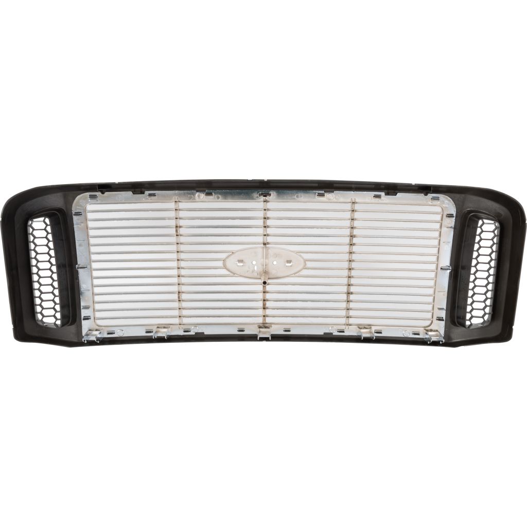 FORD TRUCKS & VANS FORD/PU (F250/350/450/550) Super Duty GRILLE BLACK (HARLEY DAVIDSON)(W/BILLET DESIGN) OEM#6C3Z8200DH 2005-2007 PL#FO1200458