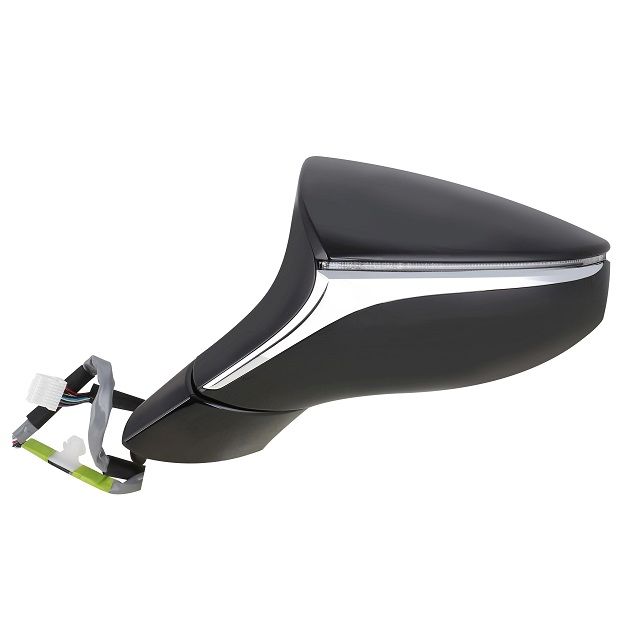 LEXUS ES 300h DOOR MIRROR LEFT (Driver Side) PWR/HTD/SIGNAL/MEMORY/M-FOLD (W/BSD)(WO/DIM)(USA/JAPAN)(BLACK CVR) OEM#8794006C30C0-PFM 2019 PL#LX1320179