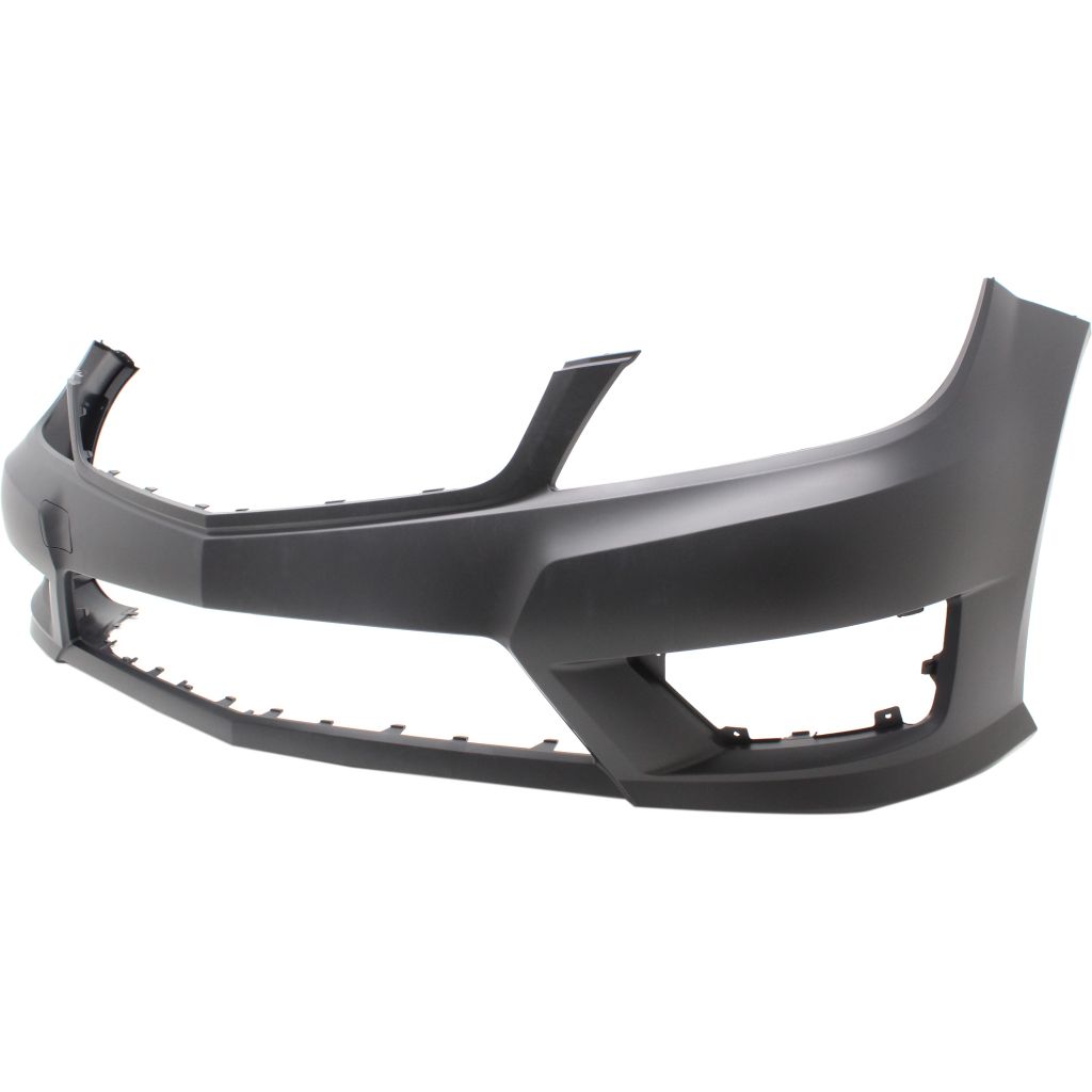 MERCEDES-BENZ C-CLASS SEDAN (204) FRONT B COVER PRIMED (SPORT)(WO/WASH;WO/SENSOR)(EXC C63)(W/DRL;W/SIDE LAMP HOLE) OEM#2048807847649999 2012-2014 PL#MB1000358
