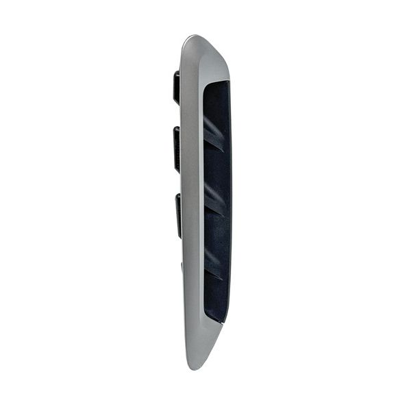 BMW BMW X4 FENDER VENT INSERT LEFT (Driver Side) SATIN-CHROME/BLACK OEM#51137418605 2019-2025 PL#BM1266108