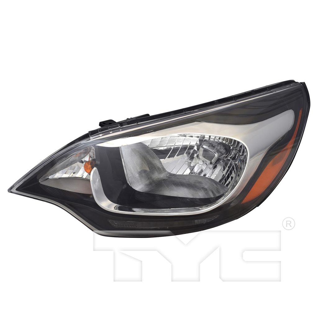 KIA RIO SEDAN HEAD LAMP ASSY LEFT (Driver Side) (WO/LED) **CAPA** OEM#921011W100 2012-2017 PL#KI2502159C
