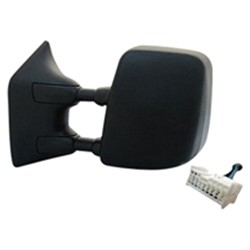 NISSAN TITAN DOOR MIRROR LEFT (Driver Side) PWR/HTD (TXT CVR)(W/DUAL ARM/MEMORY)(PRO-4X) OEM#96302ZR20E 2008-2015 PL#NI1320205