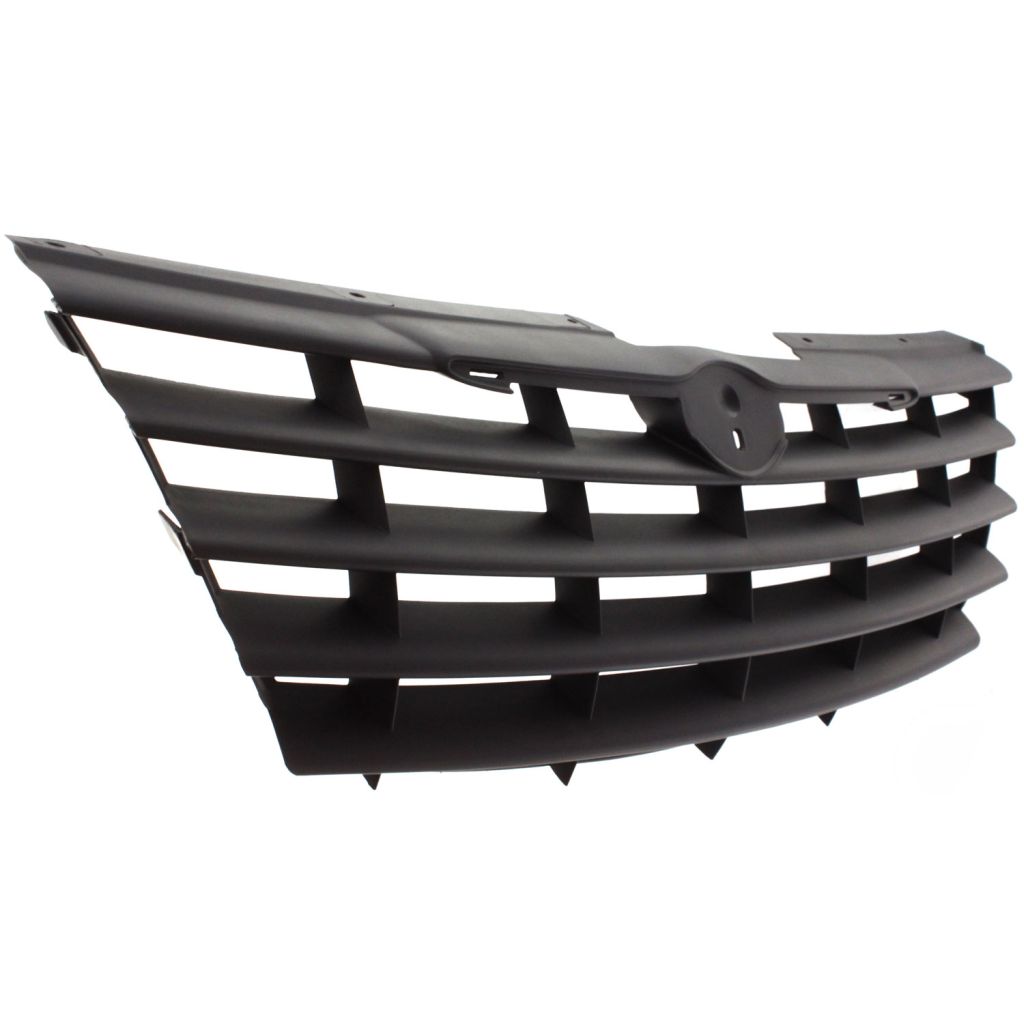 CHRYSLER TOWN & COUNTRY GRILLE GRAY (W/ 113" WB) (W/O CHROME Medallion) OEM#4857956AA 2005-2007 PL#CH1200294