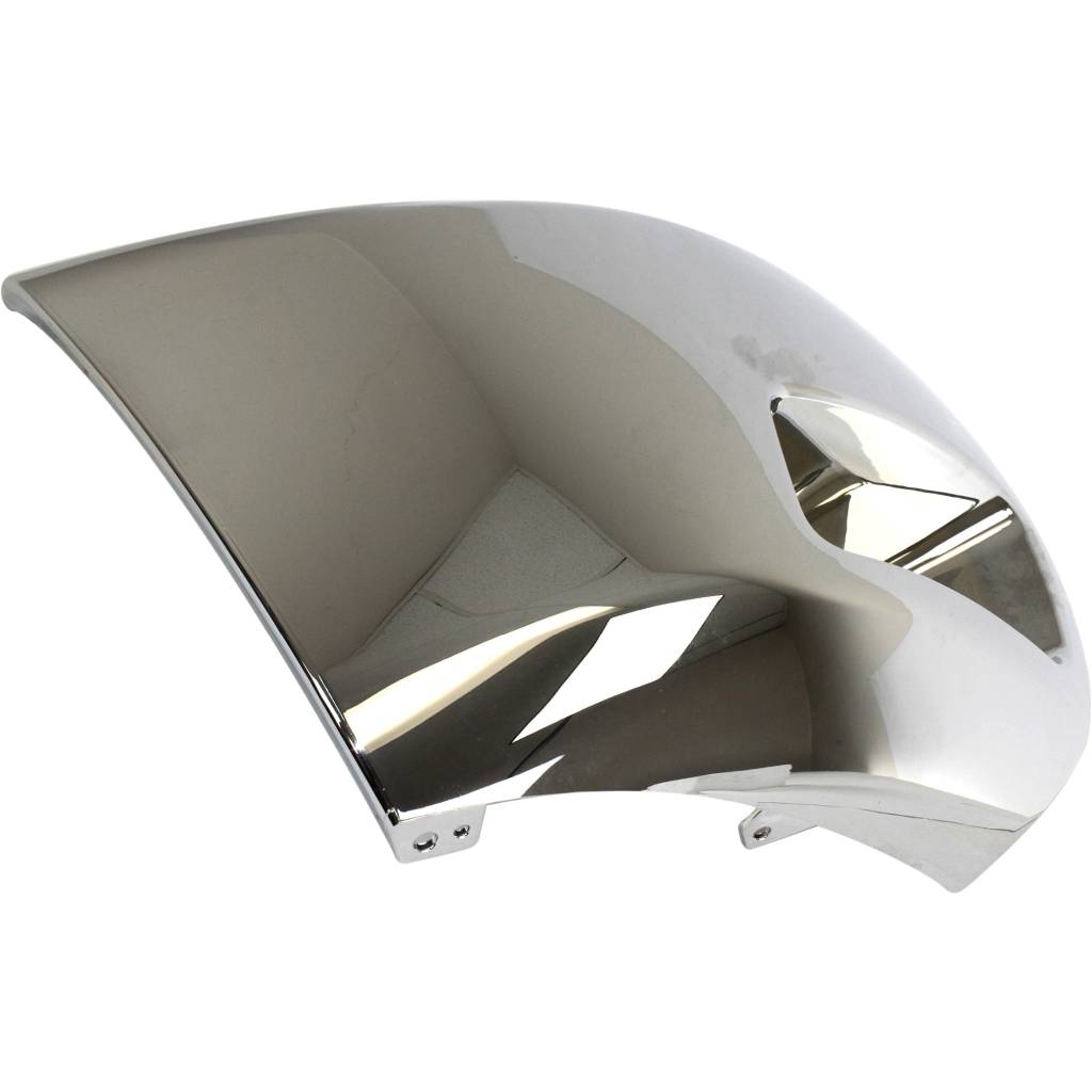 GM TRUCKS & VANS SILVERADO/PU 1500 (CHEVY) FRONT BUMPER END RIGHT (Passenger Side) CHROME (W/FOG) OEM#20985758 2012-2013 PL#GM1005156