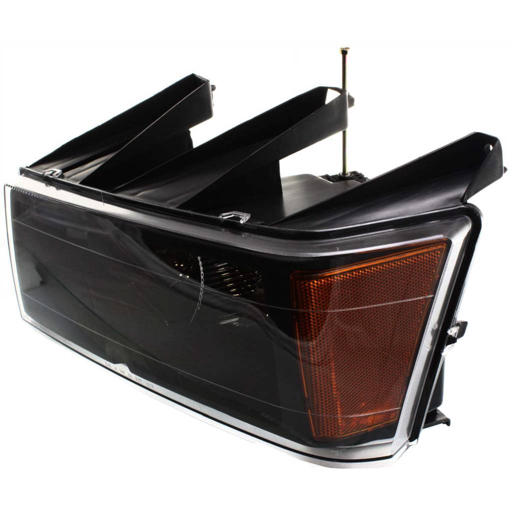 ISUZU ISUZU/PU I-280/I-350 HEAD LAMP ASSEMBLY LEFT (Driver Side) (W/ BLACK BEZEL) OEM#20766569 2006 PL#GM2502234