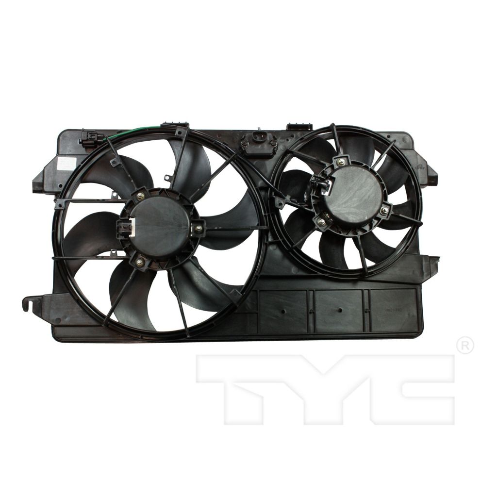 FORD TRUCKS & VANS TRANSIT CONNECT RADIATOR & A/C FAN ASSEMBLY (DUAL FAN) OEM#9T1Z8C607A 2010-2013 PL#FO3115180