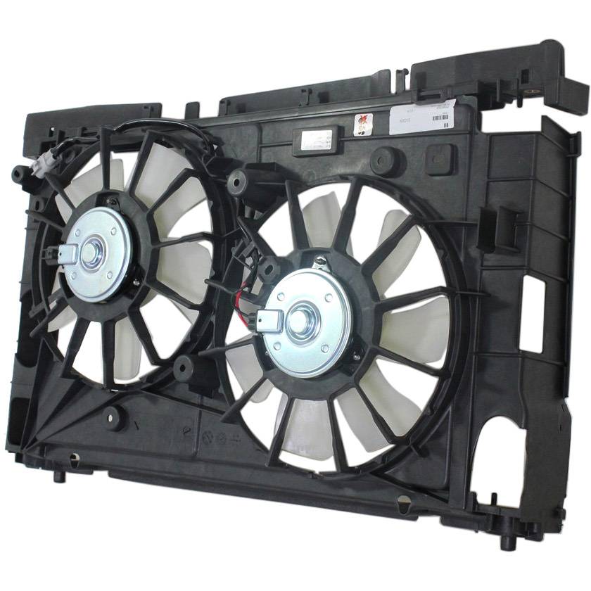 TOYOTA PRIUS V RADIATOR & A/C FAN ASSEMBLY (DUAL FAN) W/UPPER SHROUD OEM#1671137040-PFM 2012-2018 PL#TO3115159