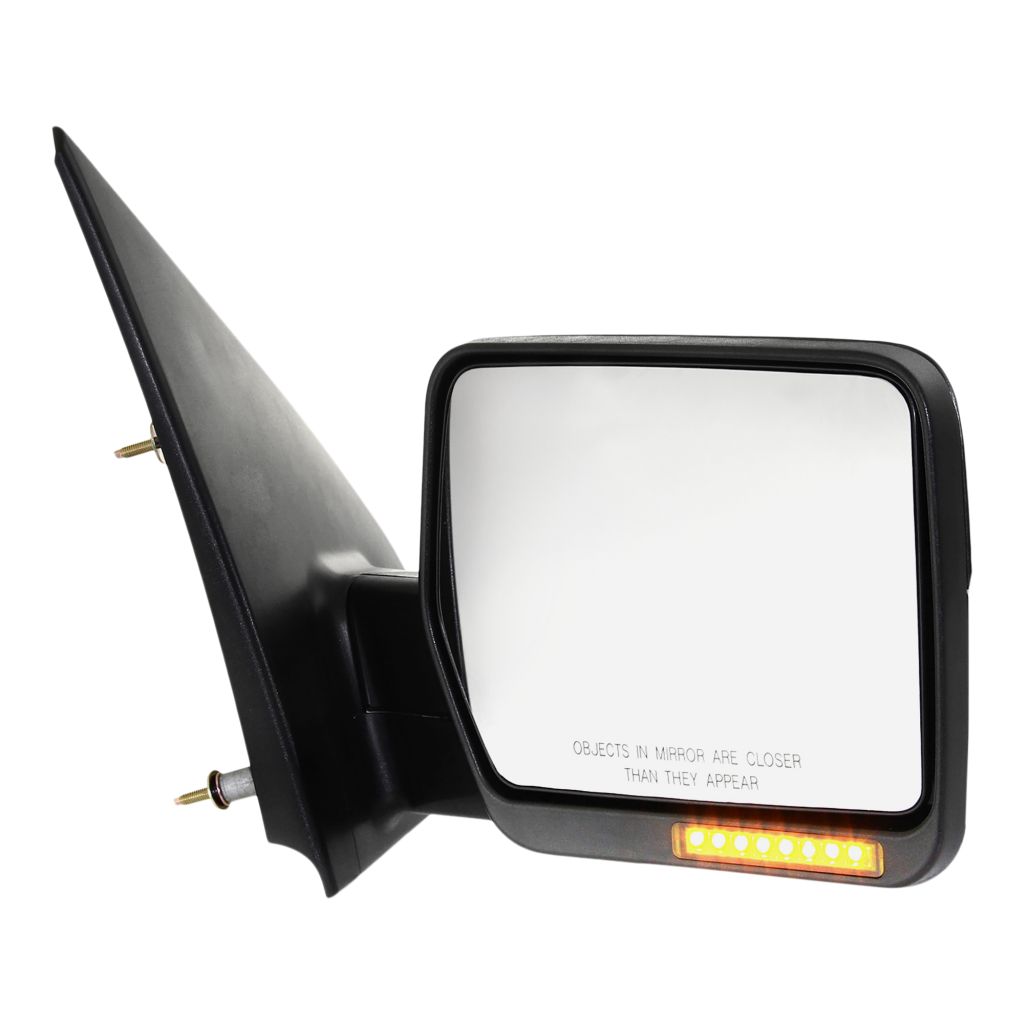 FORD TRUCKS & VANS FORD/PU (F150 EXC HERITAGE) DOOR MIRROR RIGHT (Passenger Side) PWR REMOTE/HTD/SIGNAL (W/O PUDDLE LAMP)(BLK) OEM#6L3Z17682CA 2004-2006 PL#FO1321242