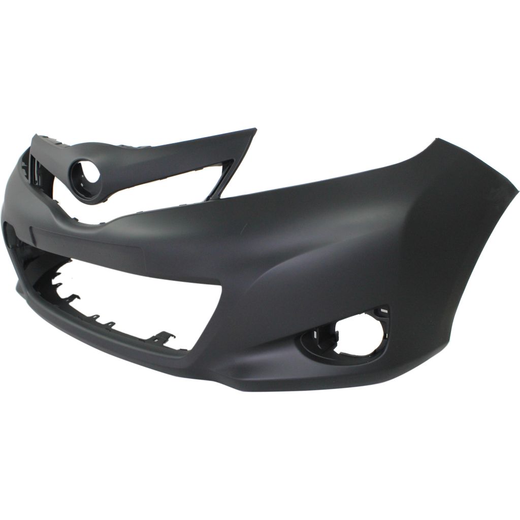 TOYOTA YARIS HATCHBACK(5DOORS) FRONT BUMPER COVER PRIMED (CE/L/LE)(JAPAN) OEM#5211952965 2012-2014 PL#TO1000381