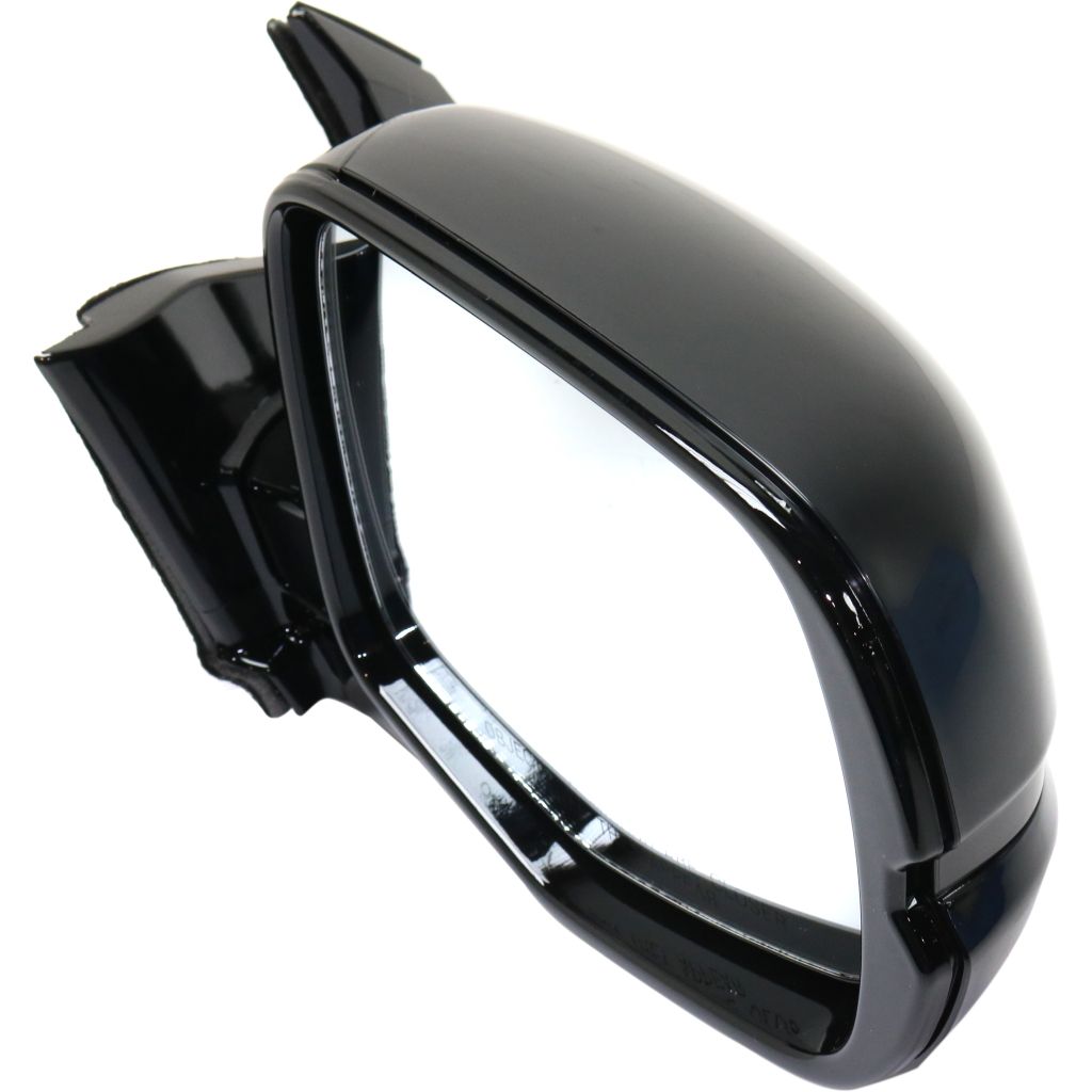HONDA RIDGELINE DOOR MIRROR RIGHT (Passenger Side) PWR/N-HTD (GLOSS BLACK)(SPORT MDL) OEM#76200T6ZA41ZB 2017-2020 PL#HO1321310