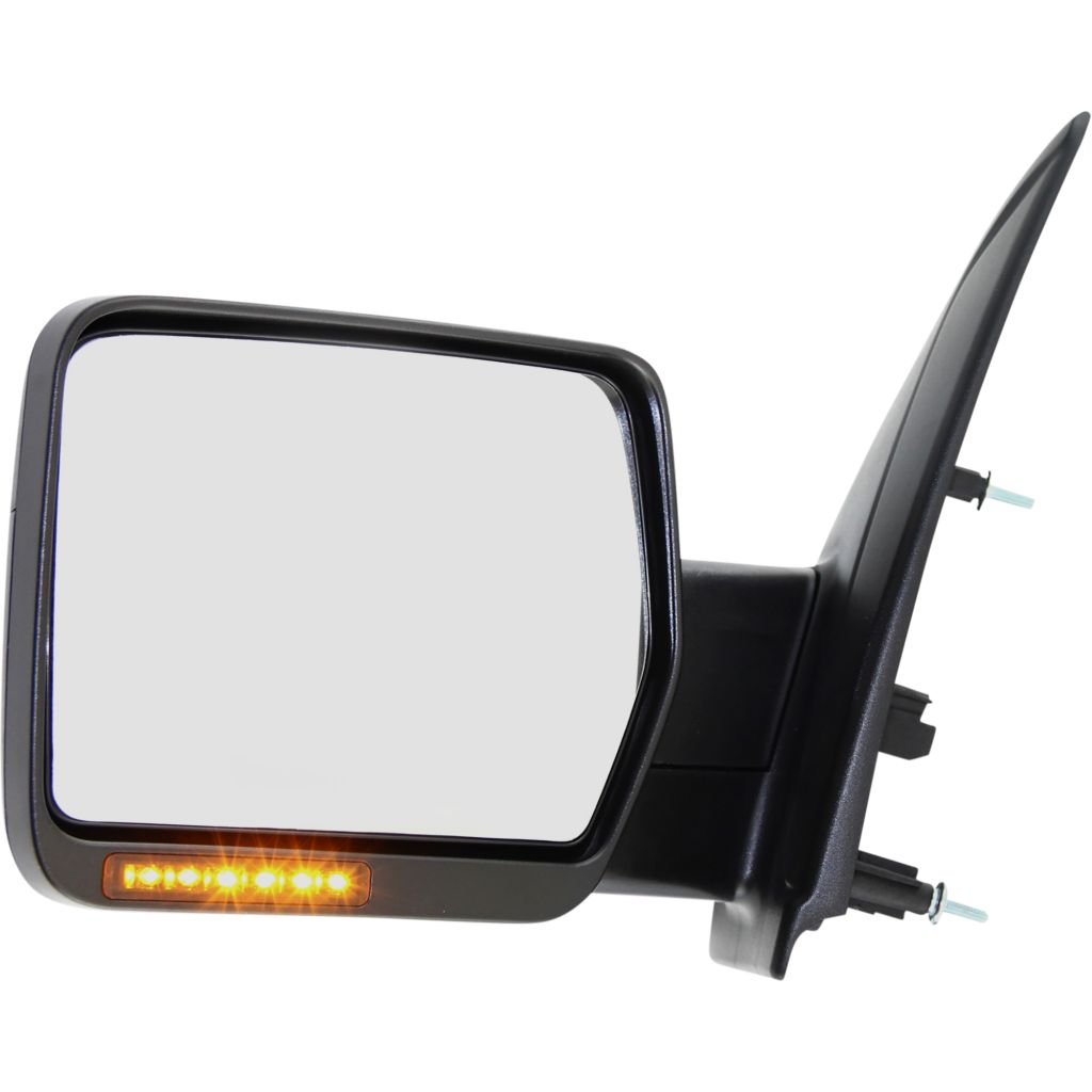FORD TRUCKS & VANS FORD/PU (F150)(EXC SVT RAPTOR) DOOR MIRROR LEFT (Driver Side) PWR/HTD/SIGNAL (BLK)(W/REFL)(SINGLE ARM)(WO/DIM) OEM#9L3Z17683CB-PFM 2009-2010 PL#FO1320349