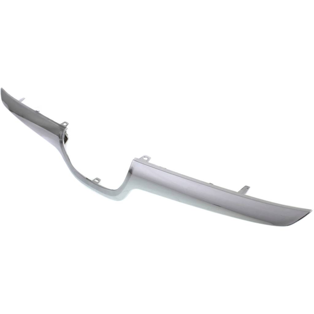 SUBARU XV CROSSTREK/CROSSTREK HYBRID GRILLE CENTER LOWER MOLDING CHROME OEM#91123FJ040 2014-2015 PL#SU1210100