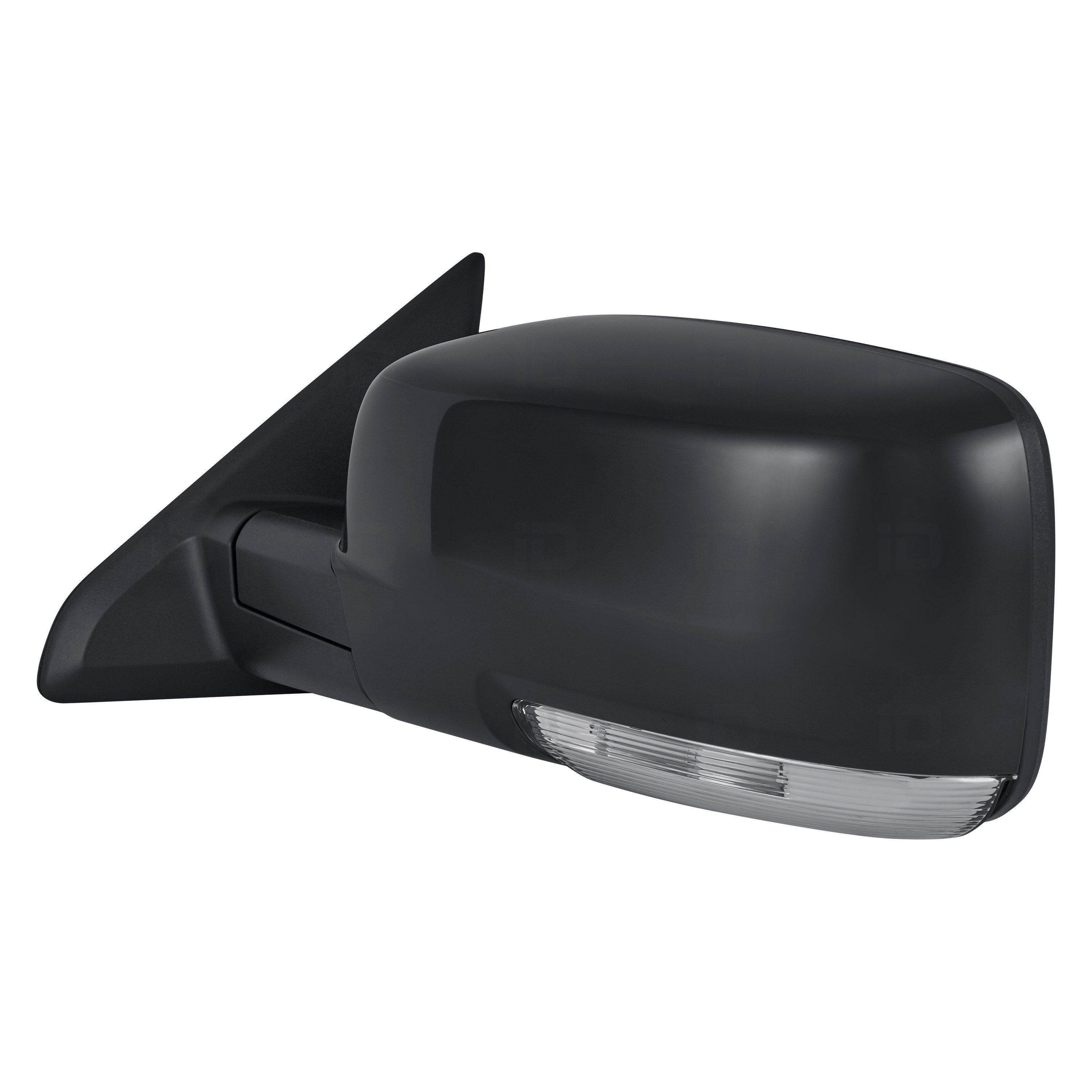 DODGE TRUCKS & VANS DODGE/PU (R1500) DOOR MIRROR LEFT (Driver Side) PWR/HTD/SIGNAL/PUDDLE (SINGLE GLASS)(PTM) OEM#1FX371XRAD (P) 2009-2012 PL#CH1320293