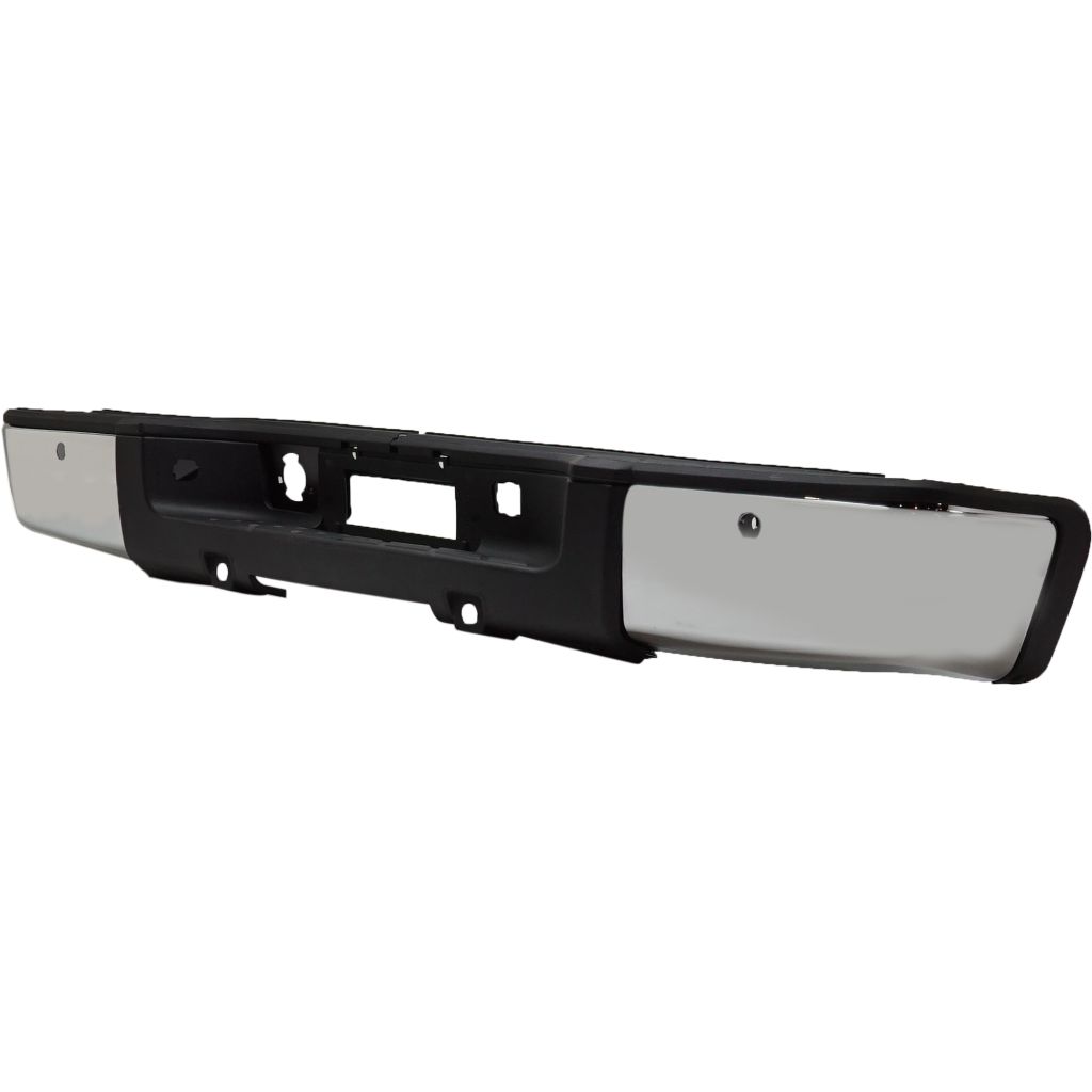 GM TRUCKS & VANS SIERRA/PU 1500 HYBRID (GMC) STEP BUMPER ASSEMBLY CHROME (W/SENSOR) OEM#20899360 2009-2013 PL#GM1103148