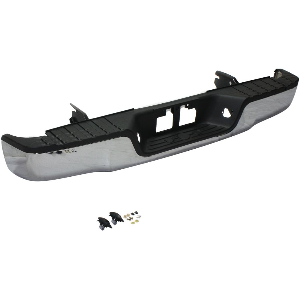 TOYOTA TUNDRA STEP BUMPER ASSEMBLY CHROME (W/O SENSOR)**CAPA** OEM#521510C060-PFM 2007-2013 PL#TO1103117C
