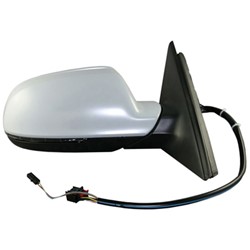 AUDI A3 DOOR MIRROR RIGHT (Passenger Side) PWR/HTD/SIGNAL (WO/DIMMING)(PTM) OEM#8P1858532GB01C-PFM 2011-2013 PL#AU1321118