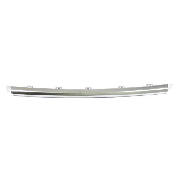JEEP GRAND CHEROKEE (WL) FRONT BUMPERCOVER LOWER MLDG CENTER SATIN-CHROME (SUMMIT) OEM#6YW67SZ7AB 2022-2025 PL#CH1044178