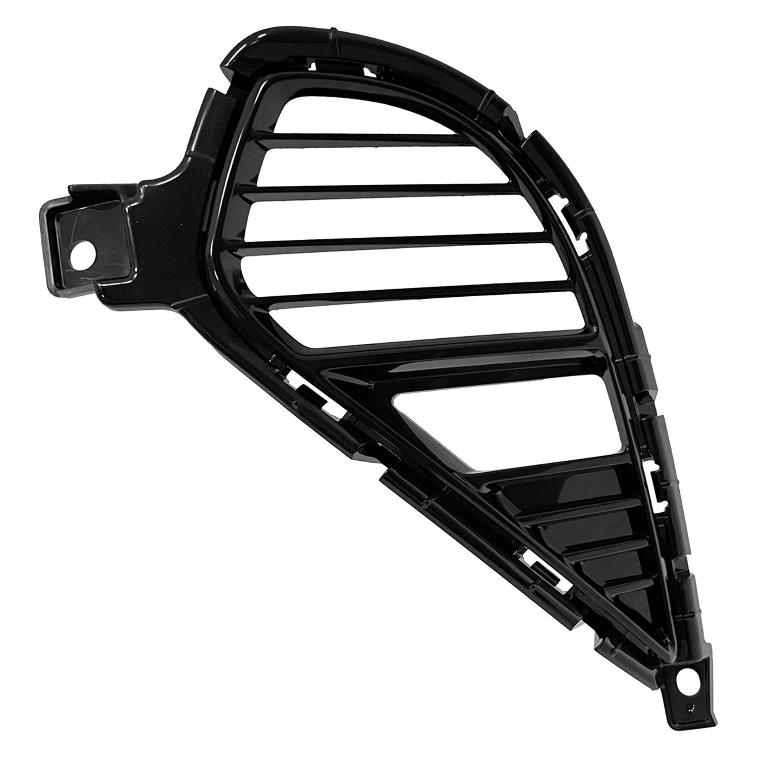 KIA FORTE SEDAN REAR BUMPER INSERT RIGHT (Passenger Side) GLOSS-BLACK (GT/GT LINE) OEM#86664M7FA0 2022-2024 PL#KI1139104