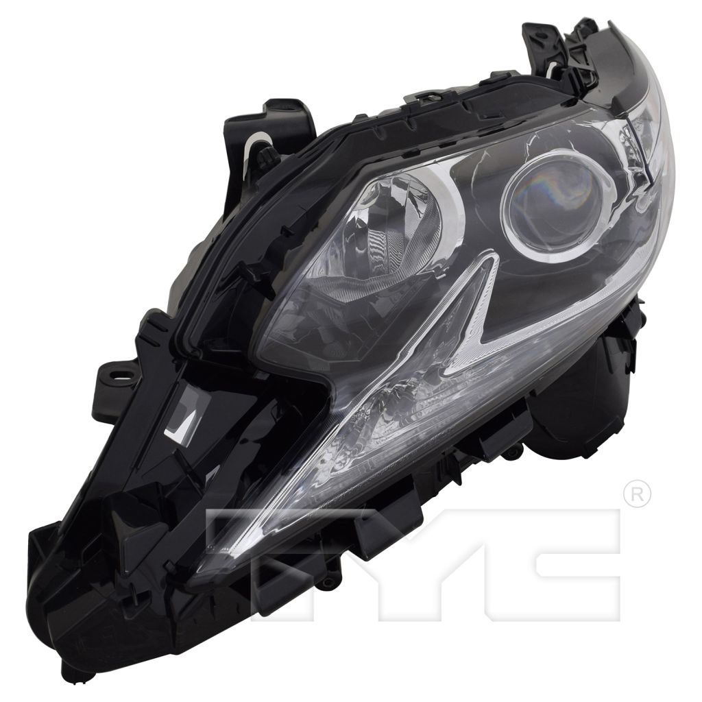 LEXUS ES 300h HEAD LAMP UNIT LEFT (Driver Side) (HALOGEN HI-BEAM)**CAPA** OEM#8107033550 2016-2018 PL#LX2518158C