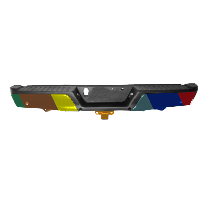 FORD TRUCKS & VANS FORD/PU (F150)(EXC RAPTOR) REAR STEP BMP ASSY BLACK (W/SENSOR)(W/MAX TOW HITCH) OEM#FL3Z17906DPTM-PFM 2015-2020 PL#FO1103192