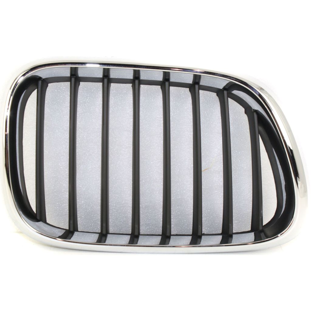 BMW BMW X5 GRILLE RIGHT (Passenger Side) CHROME/BLACK OEM#51138402646 2000-2003 PL#BM1200153