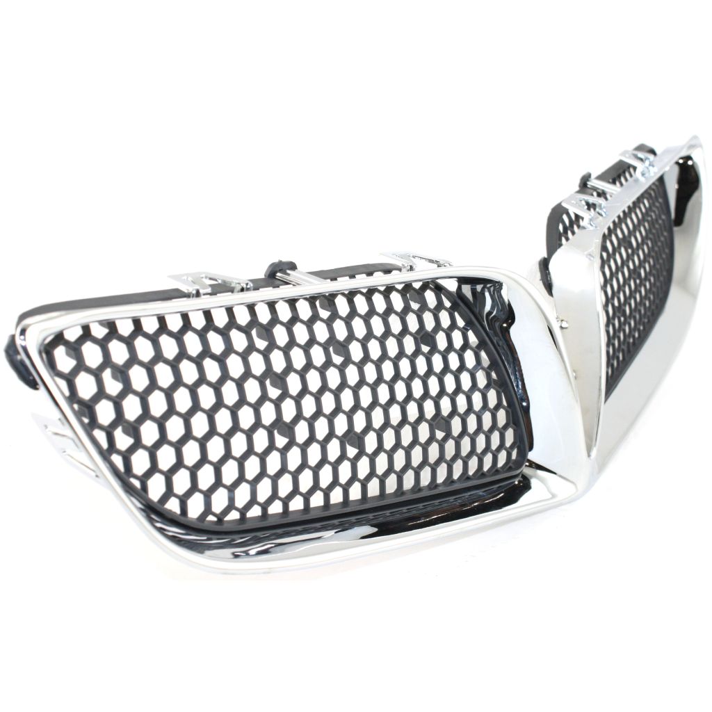 PONTIAC BONNEVILLE GRILLE ASSY (SE)(W/CHROME Frame/Gray Inner) OEM#25649507 2000-2005 PL#GM1200452