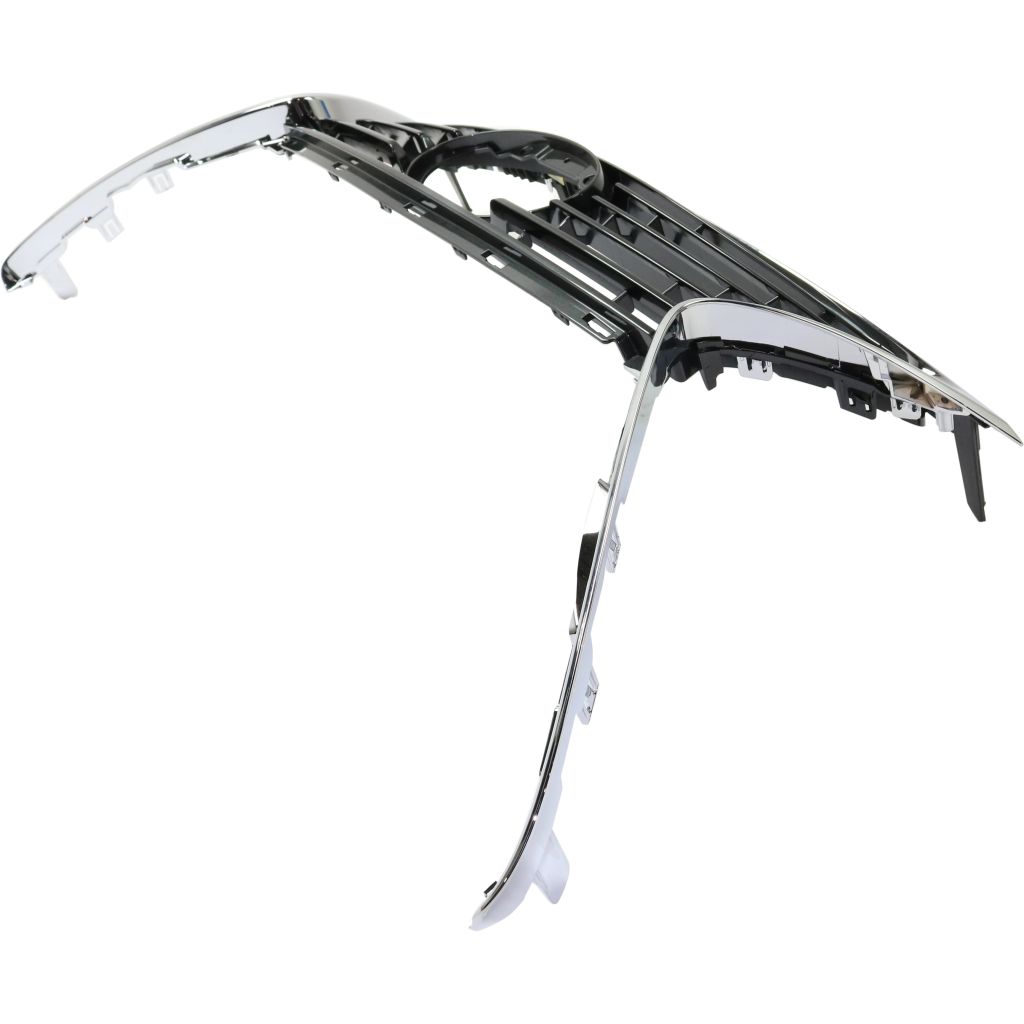 LEXUS IS 250/350/200t/300 (SEDAN) GRILLE UPPER ASSEMBLY BLACK W/FRAME CHROME MOLDING (WO/F SPORT)**CAPA** OEM#5311253050 2014-2016 PL#LX1200151C
