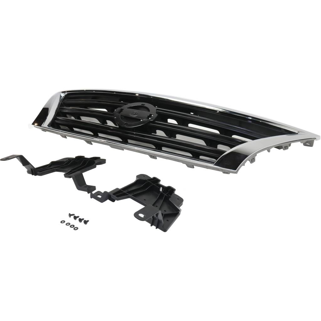 NISSAN SENTRA GRILLE CHROME/BLACK (SR) **CAPA** OEM#623103RM0A 2013-2015 PL#NI1200253C