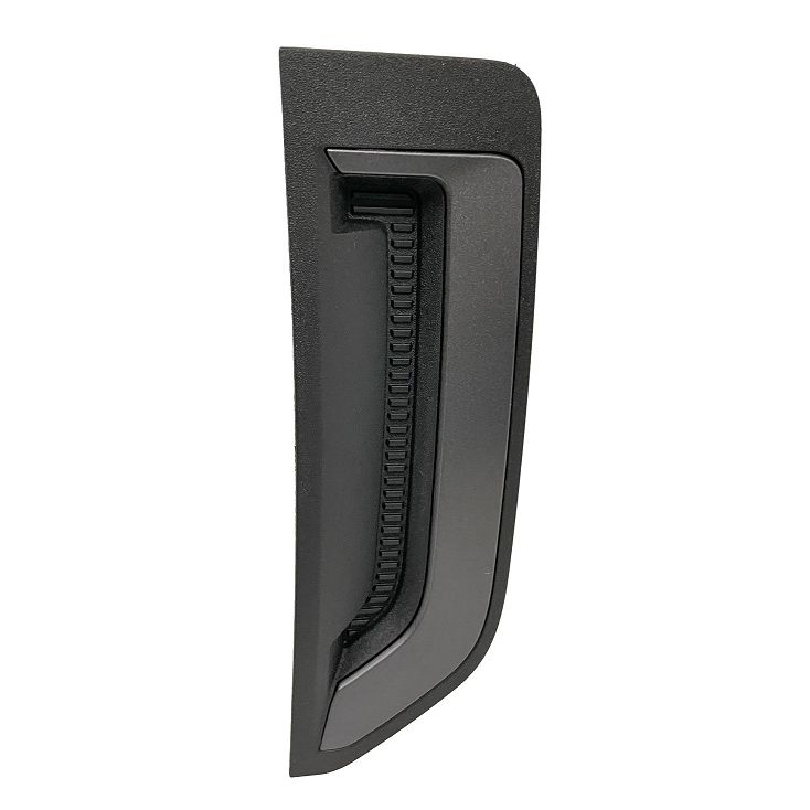 FORD TRUCKS & VANS BRONCO SPORT (1.5/2.0L) FENDER VENT INSERT RIGHT (Passenger Side) TXT-BLACK/STEEL GRAY OEM#M1PZ16228BB 2021-2024 PL#FO1267105
