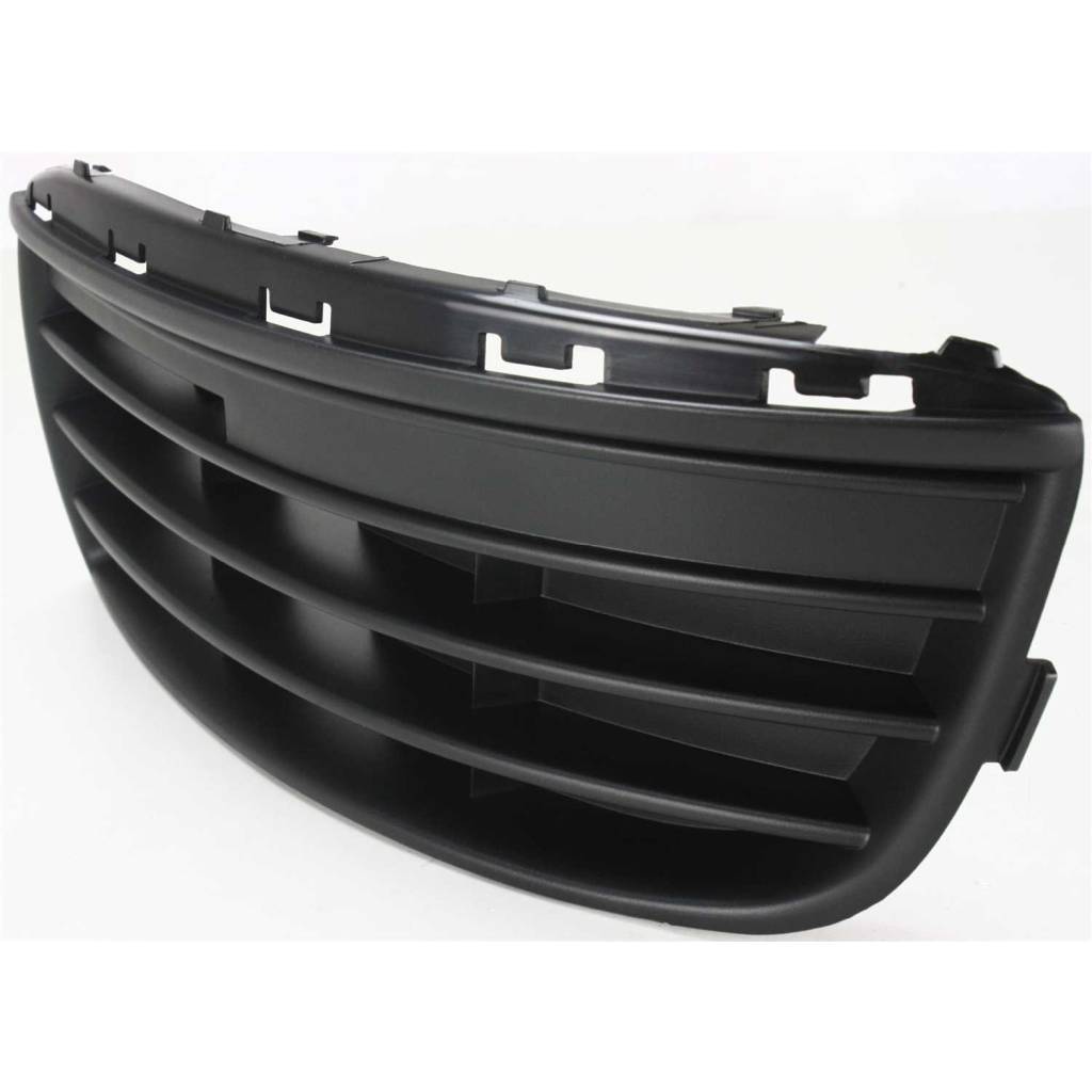 VOLKSWAGEN JETTA WAGON FRONT BUMPER GRILLE OUTER LEFT (Driver Side) BLK(W/O F/L) OEM#1K0853665F9B9 2009 PL#VW1036108