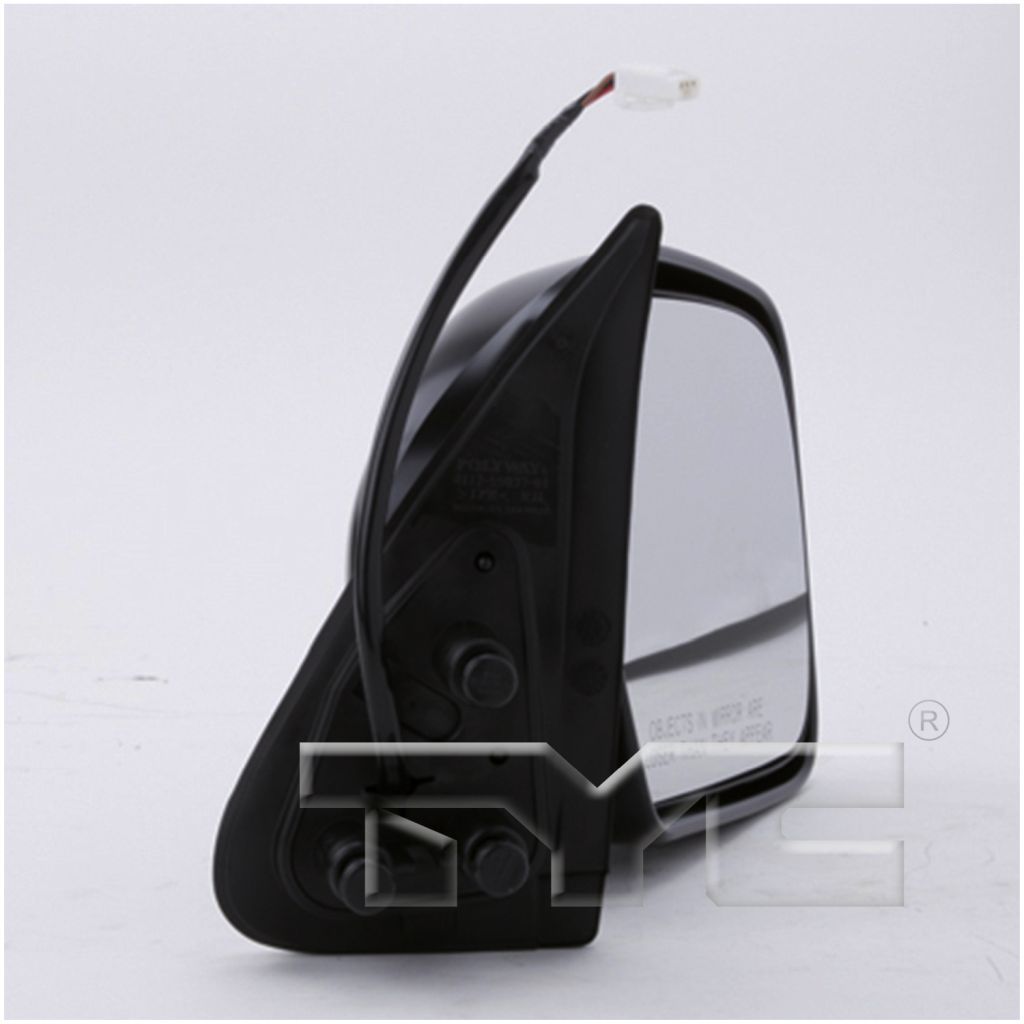TOYOTA TACOMA DOOR MIRROR RIGHT (Passenger Side) PWR FOLDAWAY (BLACK) OEM#8791035580 2001-2004 PL#TO1321163