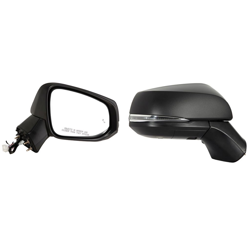 TOYOTA RAV4 HYBRID DOOR MIRROR RIGHT (Passenger Side) PWR/HTD/SIGNAL/PUDDLE (W/BSD)(WO/CAMERA)(PTM-CVR)(JAPAN ) OEM#8791042E51-PFM 2019-2024 PL#TO1321423