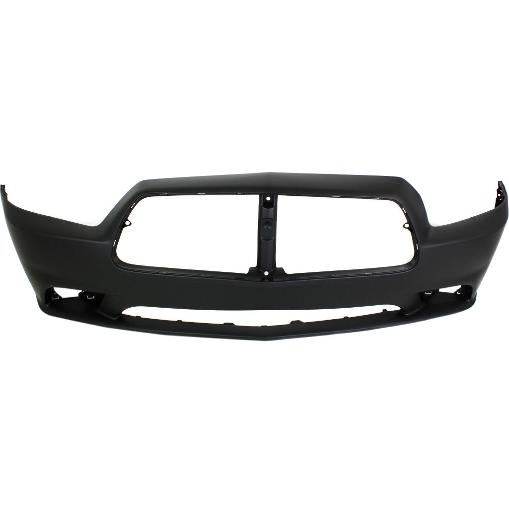 DODGE CHARGER FRONT BUMPER COVER PRIMED (WO/ADAPTIVE CRUISE)(EXC SRT-8) OEM#68092596AA 2011-2014 PL#CH1000992