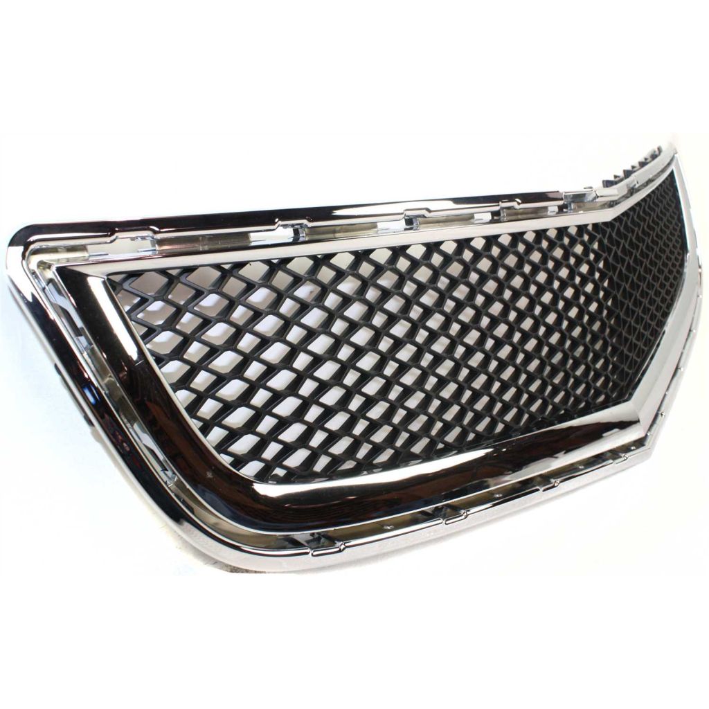 GM TRUCKS & VANS TRAVERSE GRILLE LOWER CHR/BLK (BMP GRL) OEM#20756061 2009-2012 PL#GM1036120