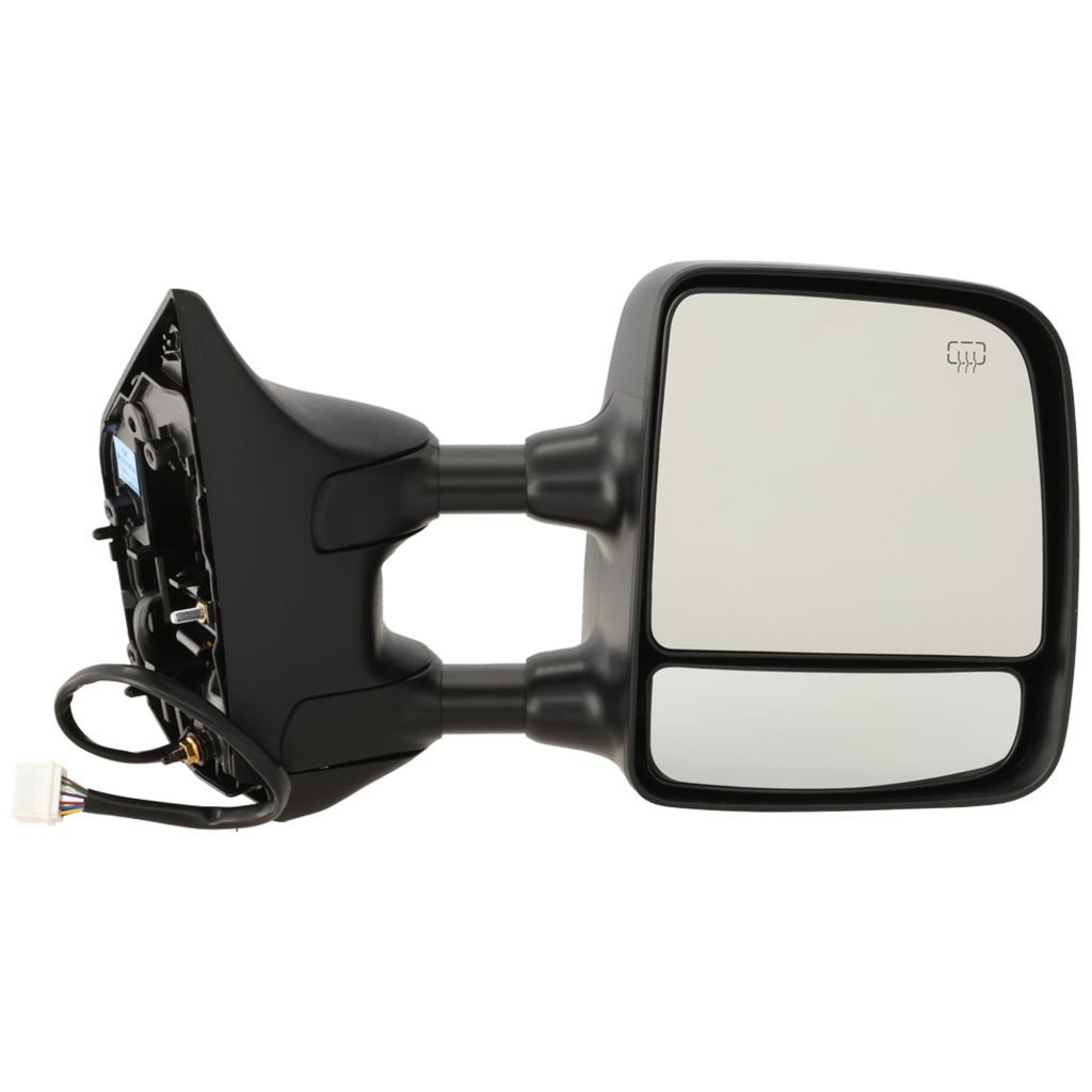 NISSAN TITAN DOOR MIRROR RIGHT (Passenger Side) PWR/HTD (CHROME CVR)(W/DUAL ARM/MEMORY)(LE/SL) OEM#96301ZR30E 2004-2015 PL#NI1321204