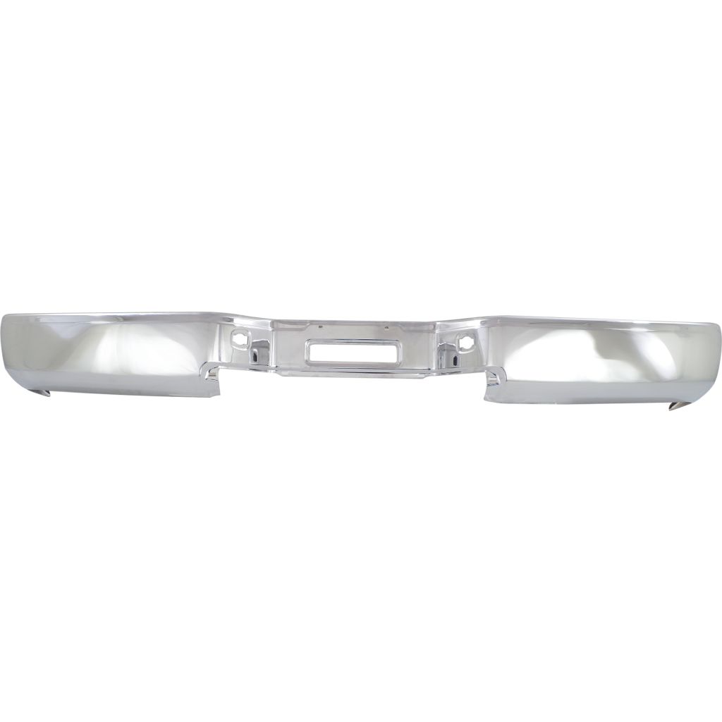 NISSAN(DATSUN) TITAN REAR STEP BUMPER FACE BAR CHROME (WO/SENSOR) **CAPA** OEM#850309FM0C 2004-2015 PL#NI1102151C