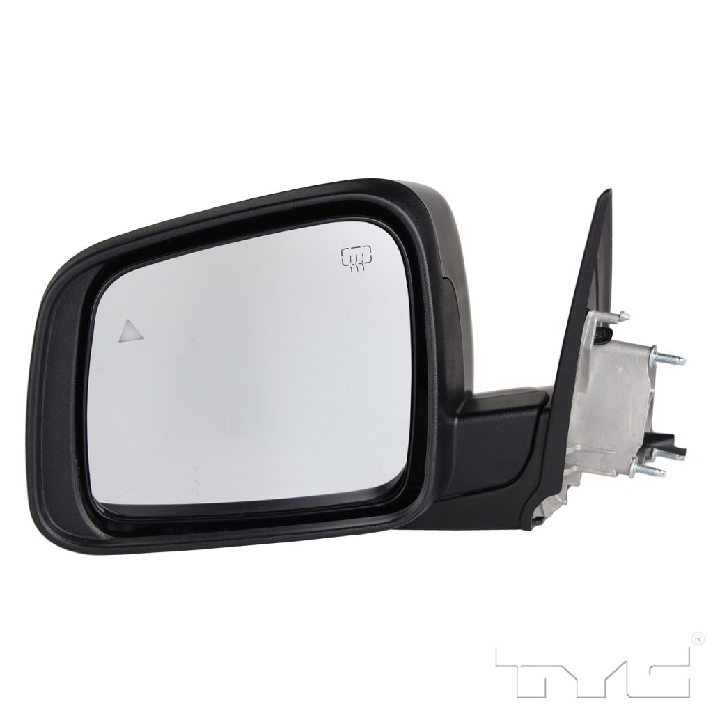 DODGE TRUCKS & VANS DURANGO DOOR MIRROR LEFT (Driver Side) PWR/HTD/SIGNAL/MEMORY (W/BSD)(BLACK)(PTM)NO DIMMING OEM#5SH47TZZAF-PFM 2014-2022 PL#CH1320419