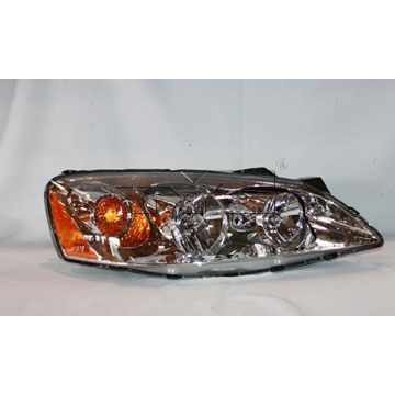 PONTIAC G6 HEAD LAMP ASSEMBLY RIGHT (Passenger Side) (EXC GXP)(YELLOW SIGNAL) OEM#20821144 2005-2009 PL#GM2503255