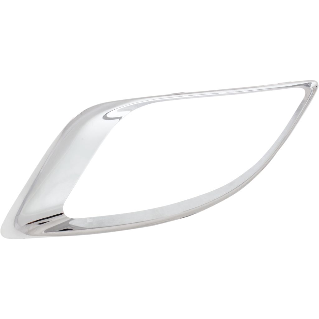 DODGE TRUCKS & VANS DURANGO FOG LAMP COVER OUTER MOLDING RIGHT (Passenger Side) CHROME (2PC BUMPER CVR)**CAPA** OEM#5113744AB 2014-2020 PL#CH1039163C