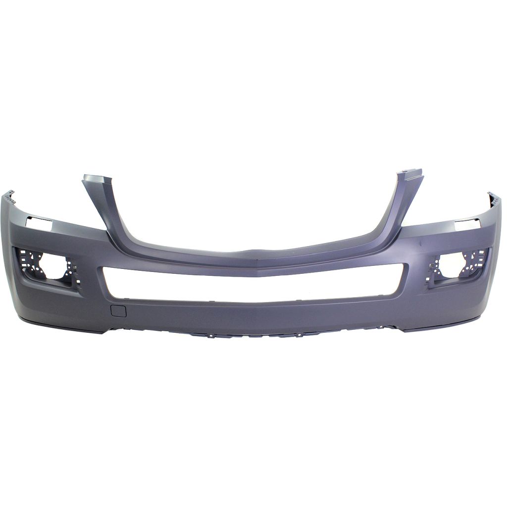 MERCEDES-BENZ GL-CLASS (164) FRONT BUMPER COVER PRIMED 320/450 (ROUND FOG)(W/ WASHER)(WO/SENSOR)(WO/CURVE LIGHT) OEM#16488515259999 2007-2009 PL#MB1000256