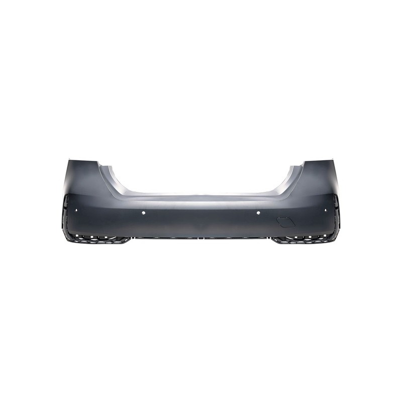 BMW BMW 5 SERIES SEDAN (530i/540i/550e) REAR BUMPER COVER PRIMED (W/SENSOR)(530i/540i WO/ M SPORT) OEM#51125A5A713 2024-2025 PL#BM1100474