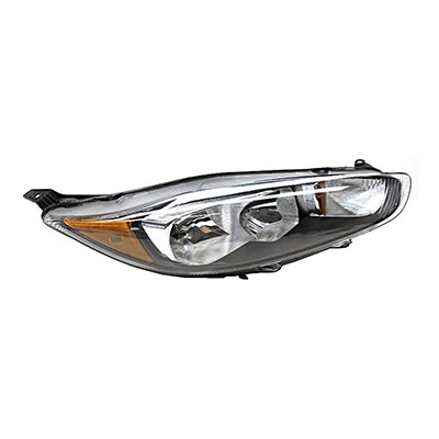 FORD FIESTA/HATCHBACK (EXC ST) HEAD LAMP ASSY RIGHT (Passenger Side) (S/SE)(W/DARK TRIM) OEM#D2BZ13008J 2014-2019 PL#FO2503324