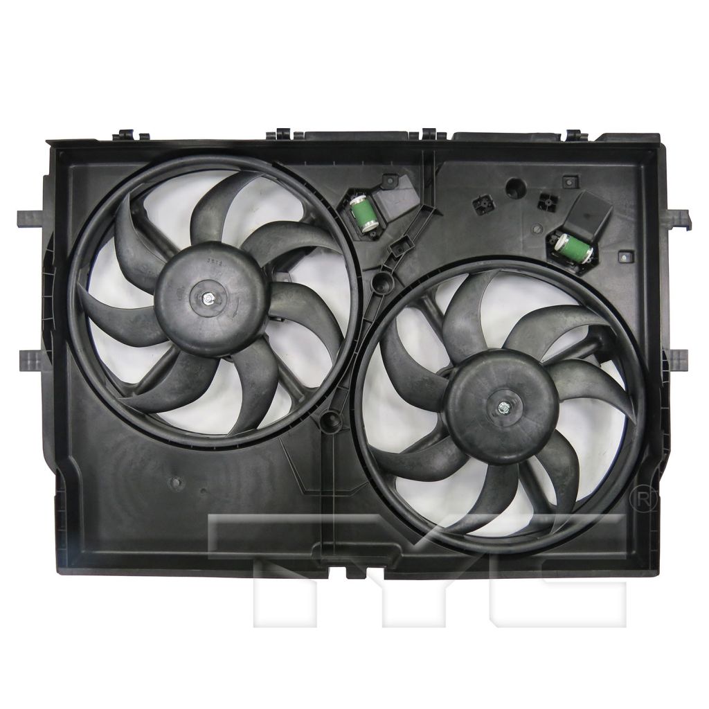 DODGE TRUCKS & VANS PROMASTER 1500/2500/3500 RADIATOR & A/C FAN ASSEMBLY (3.0L W/AC) OEM#68188996AB 2014-2024 PL#CH3115189