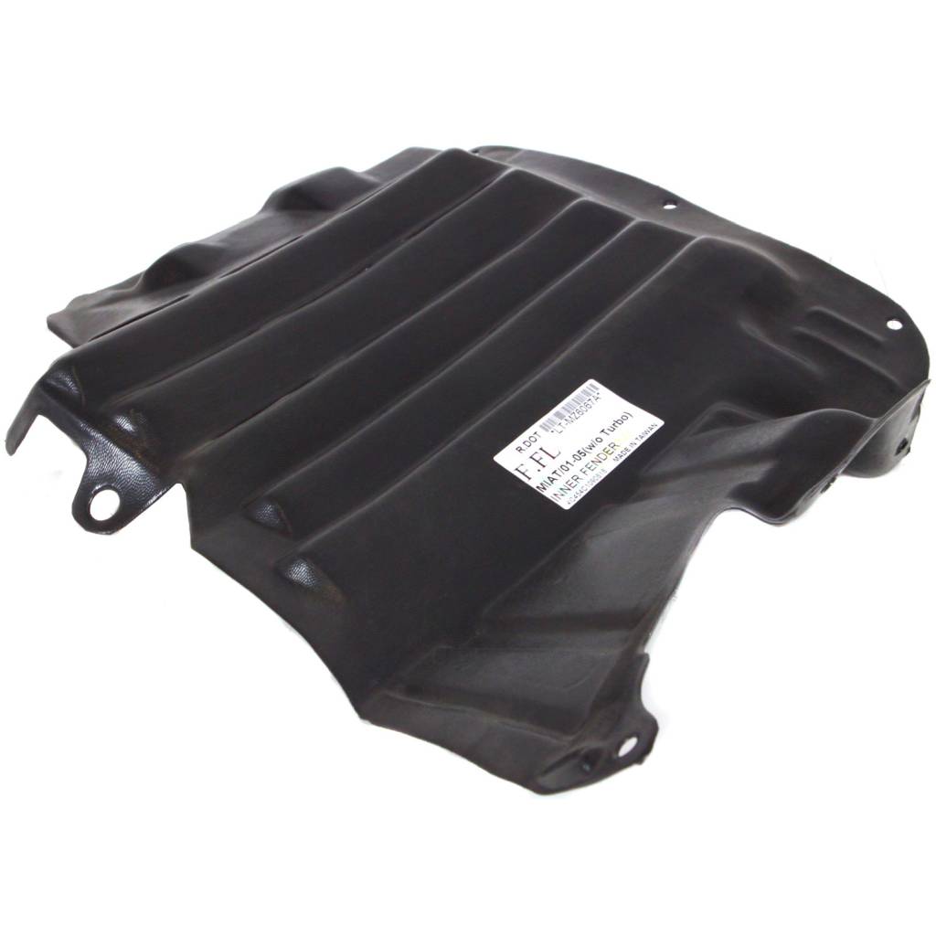 MAZDA MIATA FENDER LINER LEFT (Driver Side) (FRONT SECTION)(W/O TURBO) OEM#N06756142 2001-2005 PL#MA1250109