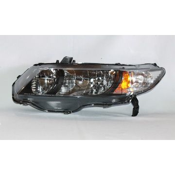 HONDA CIVIC COUPE HEAD LAMP UNIT LEFT (Driver Side) (CLEAR SIGN LENS) OEM#33151SVAA51 2009-2011 PL#HO2518126